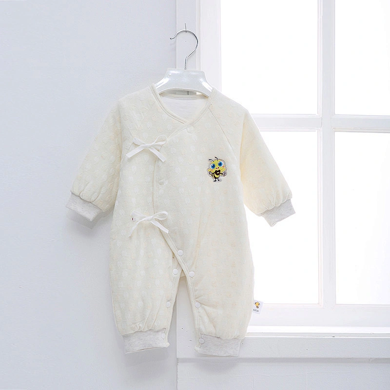 Newborn baby winter warm romper