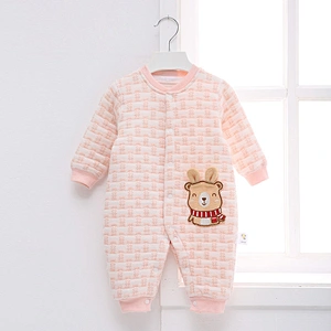 Newborn baby winter warm romper