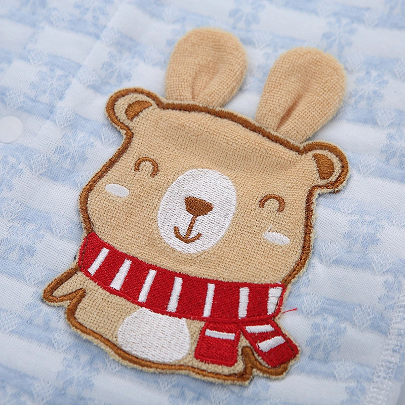 Newborn baby winter warm romper