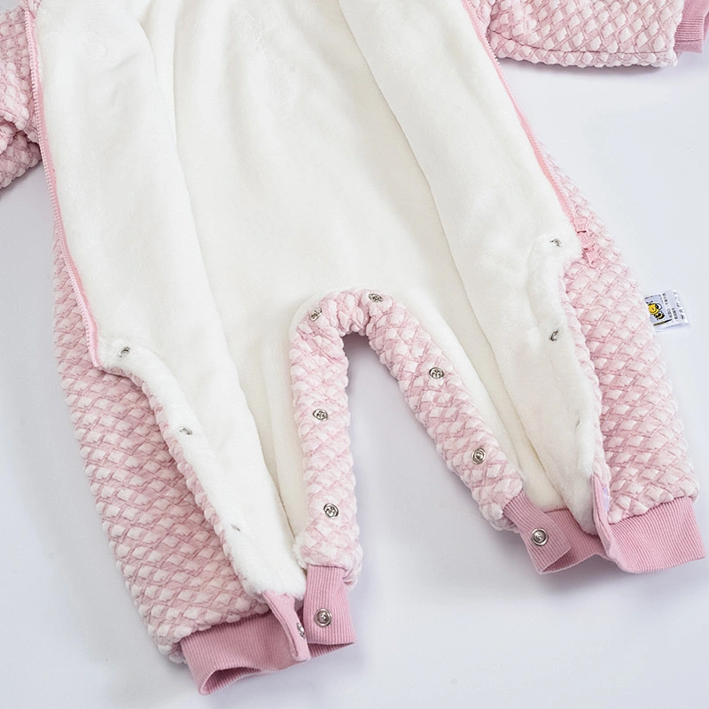 Newborn baby winter warm romper