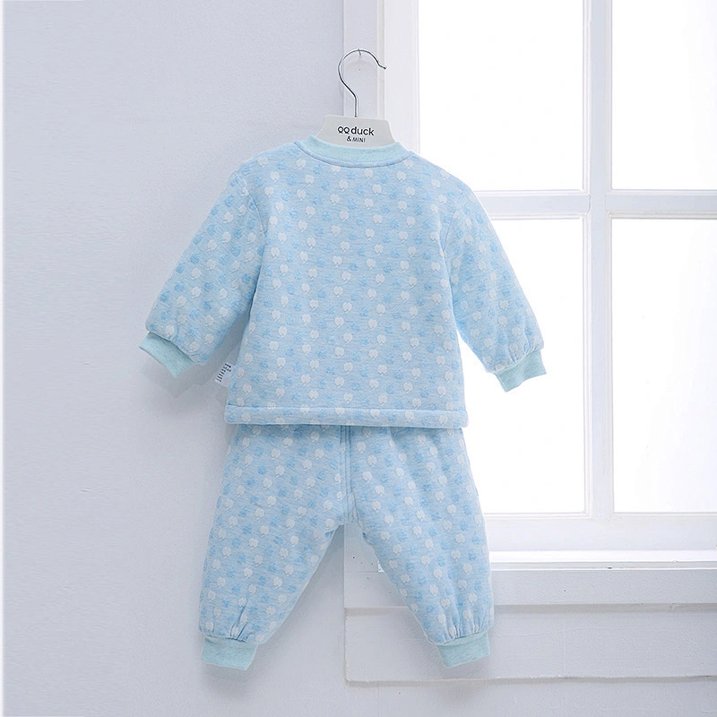 Newborn baby winter warm clothes 2pcs set