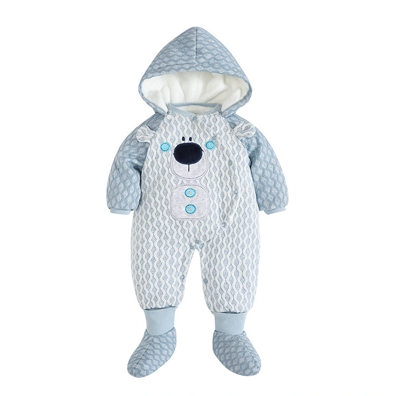 Newborn baby winter warm romper