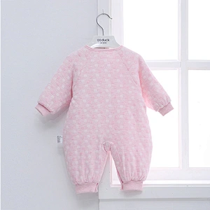Newborn baby winter warm romper