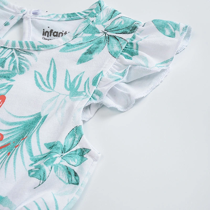 Infant baby girl romper