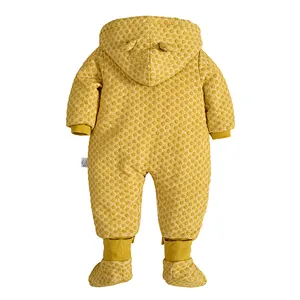 Newborn baby winter warm romper