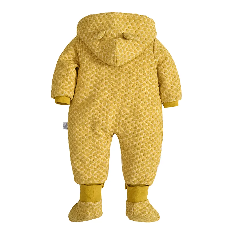 Newborn baby winter warm romper