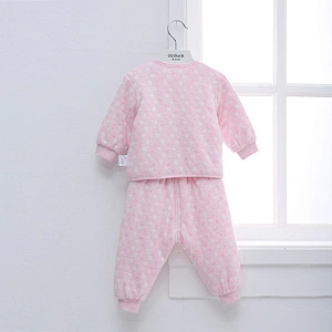 Newborn baby winter warm clothes 2pcs set