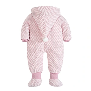 Newborn baby winter warm romper