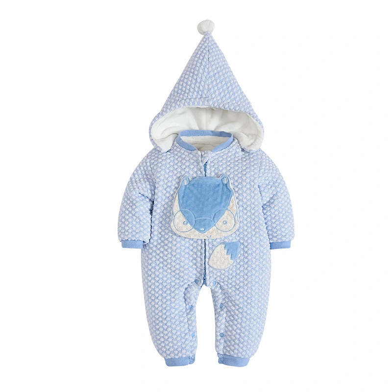 Newborn baby winter warm romper