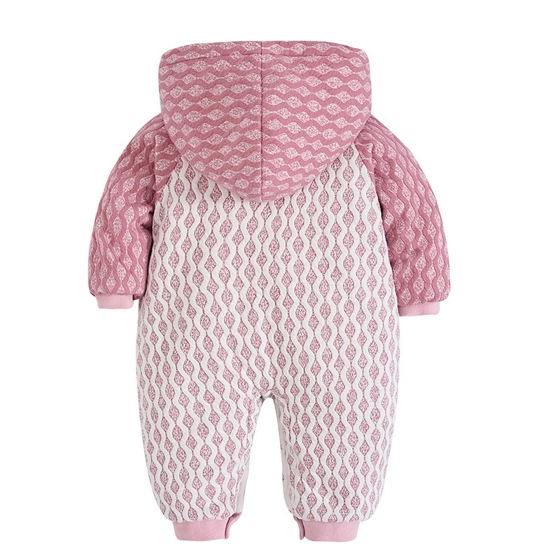 Newborn baby winter warm romper