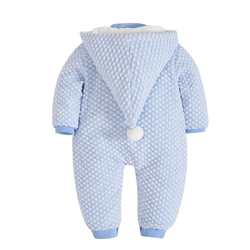 Newborn baby winter warm romper