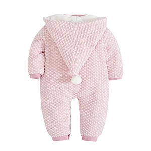 Newborn baby winter warm romper