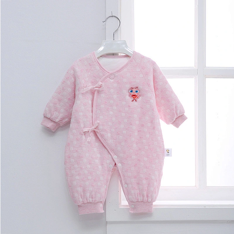 Newborn baby winter warm romper