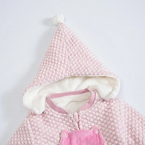 Newborn baby winter warm romper