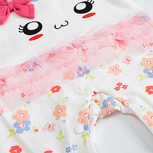 Infant baby girl romper