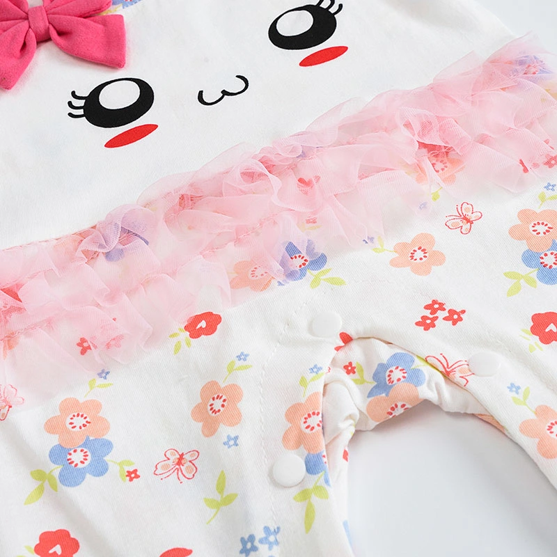 Infant baby girl romper