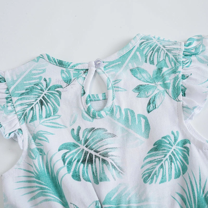 Infant baby girl romper