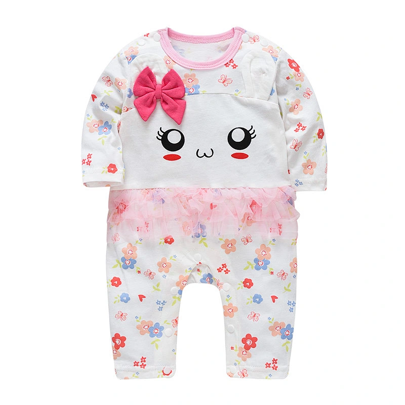 Infant baby girl romper