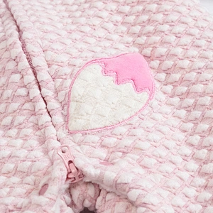 Newborn baby winter warm romper