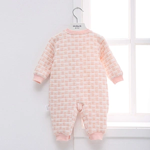 Newborn baby winter warm romper