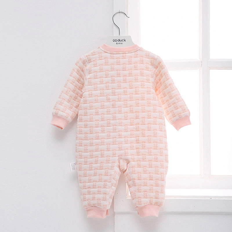 Newborn baby winter warm romper