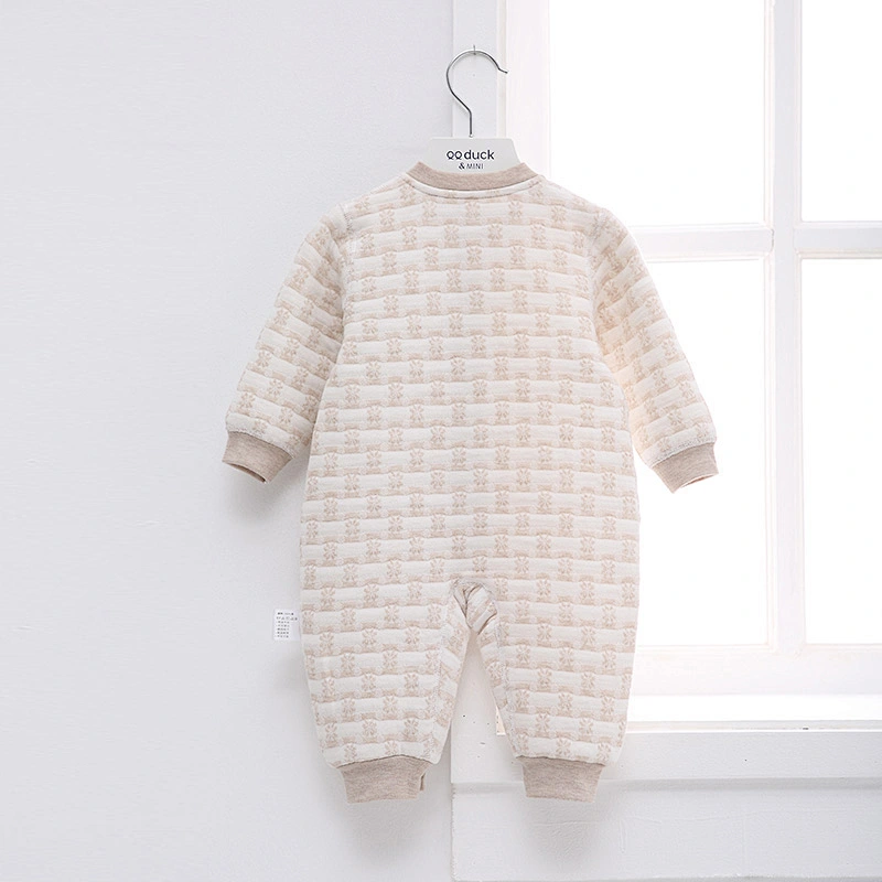Newborn baby winter warm romper