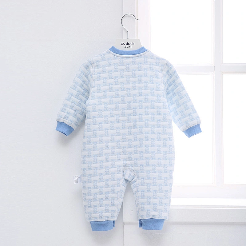 Newborn baby winter warm romper