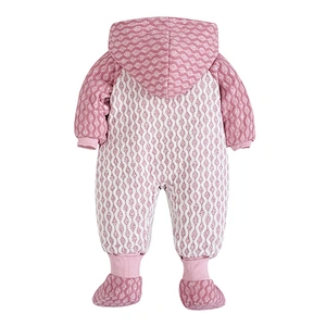 Newborn baby winter warm romper