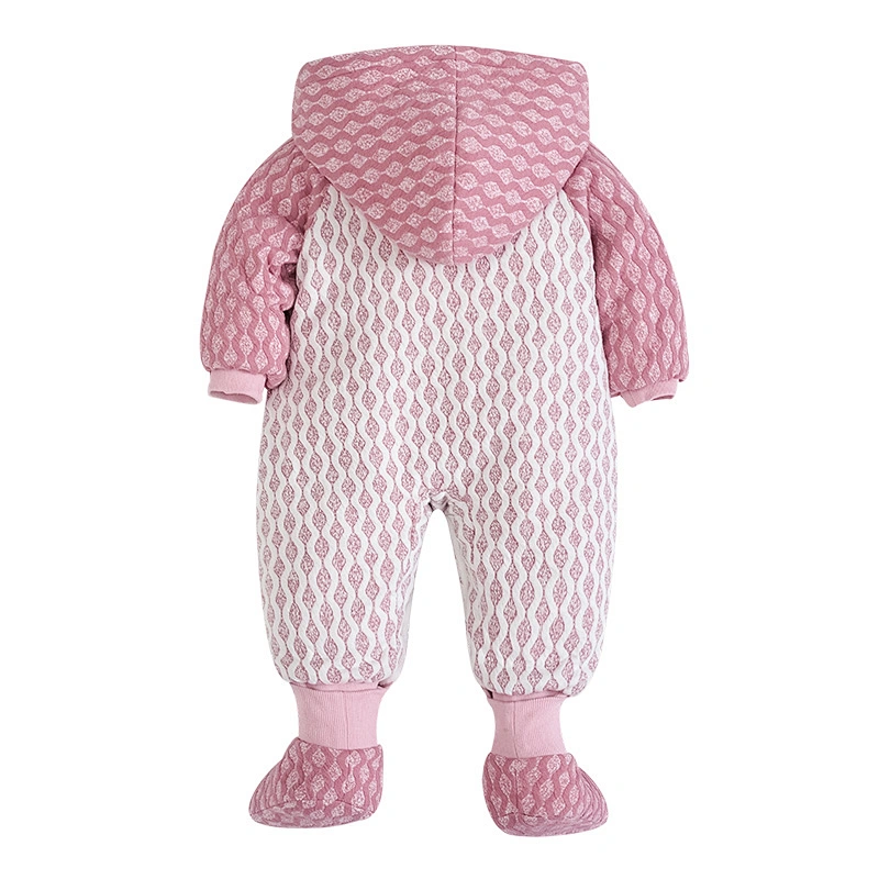 Newborn baby winter warm romper