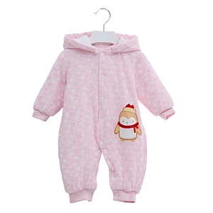Newborn baby winter warm romper