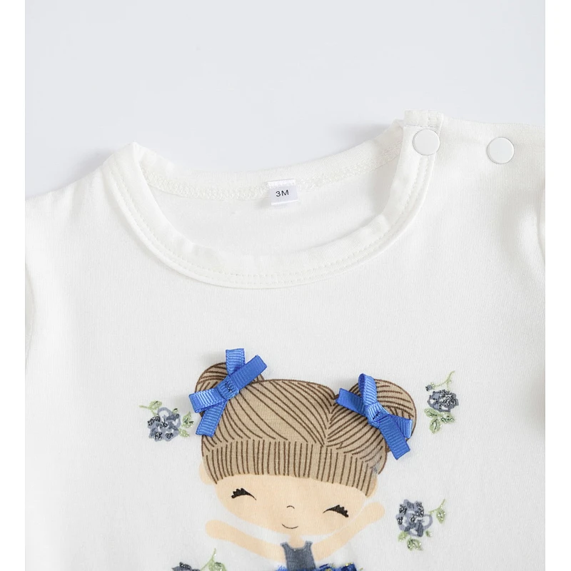 Infant baby girls bodysuit