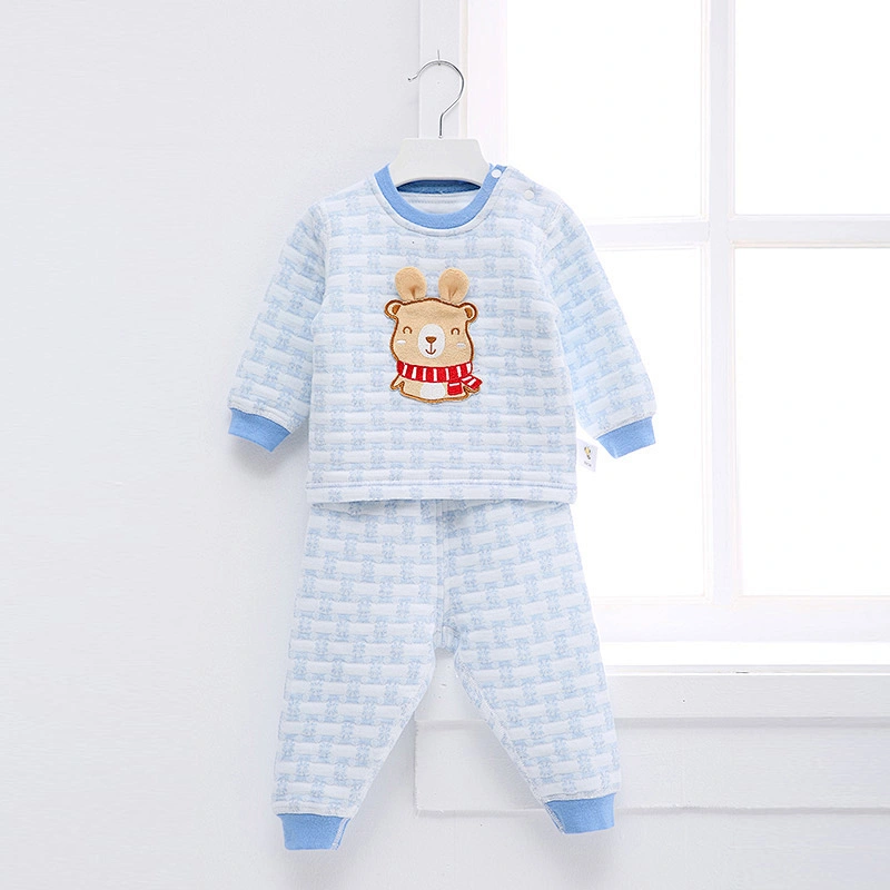 Newborn baby winter warm clothes 2pcs set