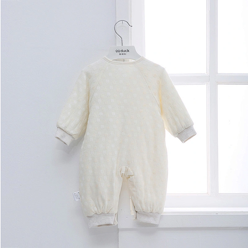 Newborn baby winter warm romper