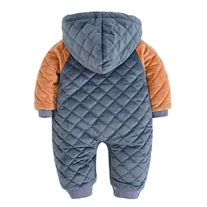 Newborn baby winter warm romper