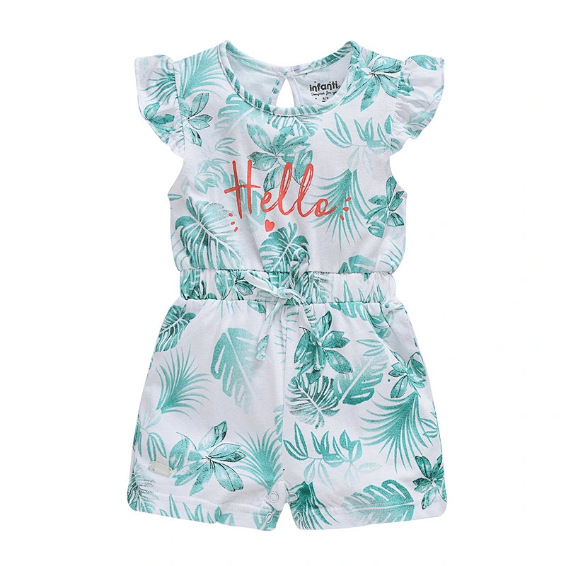 Infant baby girl romper