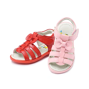 Soft Sole Genuine Leather Toddler girls Sandal Shoe