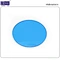 Nylon Solid Blue  Sunglass Lens