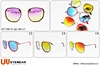 COLORFUL METAL AND TR COMBINED SUNGLASS