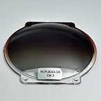 Polycarbonate Gradient Brwon Polarized Sunglass Lens