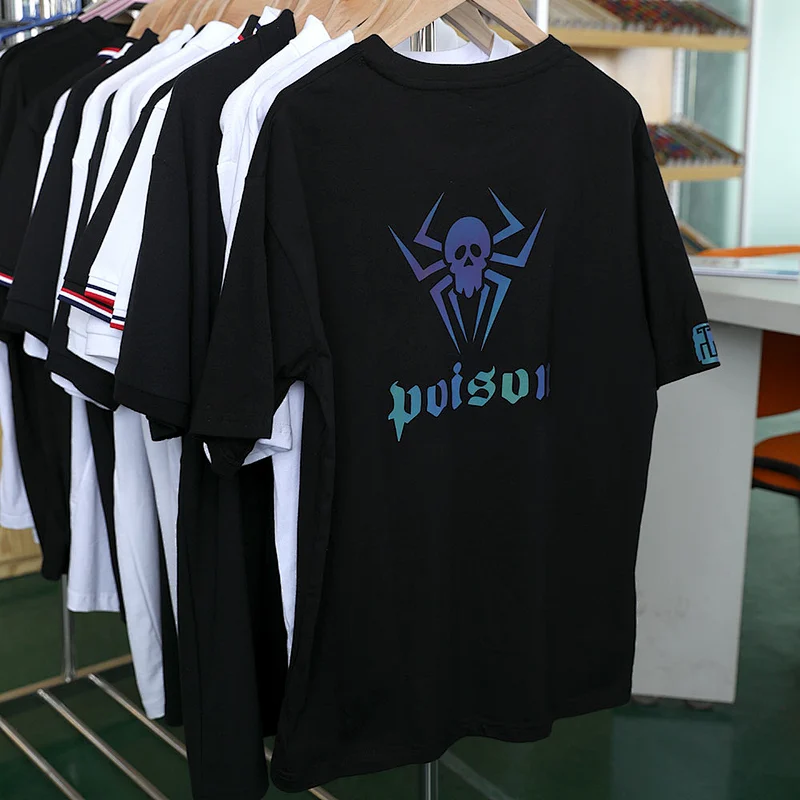 2021 New Style High Quality Best Quality Short Sleeve Heavy Cotton Oversized 100% Cotton T Shirt