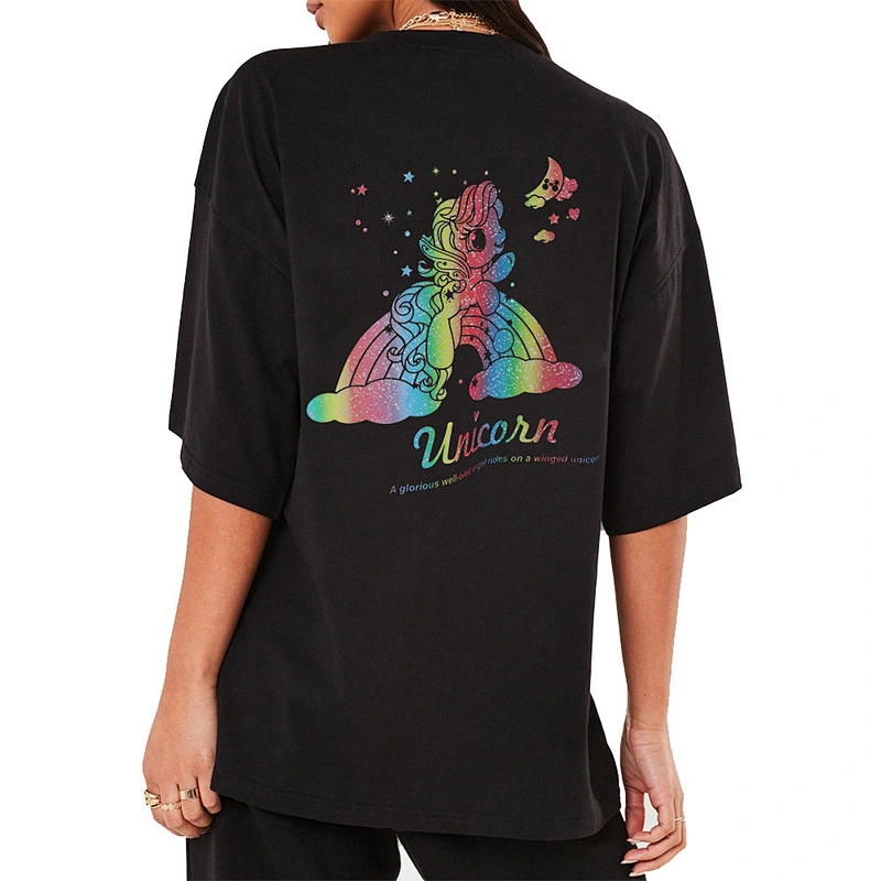 MOQ 1Pcs Hip Hop Top Oversize Summer Pure Cotton Clothes Heat Transfer Vinyl Customize Tshirt