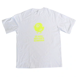 MOQ 1Pcs Wholesale  Customizable Logo Cute Chicks Pattern Summer Round Neck Short Sleeve Women T Shirt