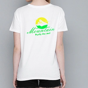 MOQ1pcs High Quality  Outdoor Logo Heat Transfer Vinyl Oversize Cotton T Shirt
