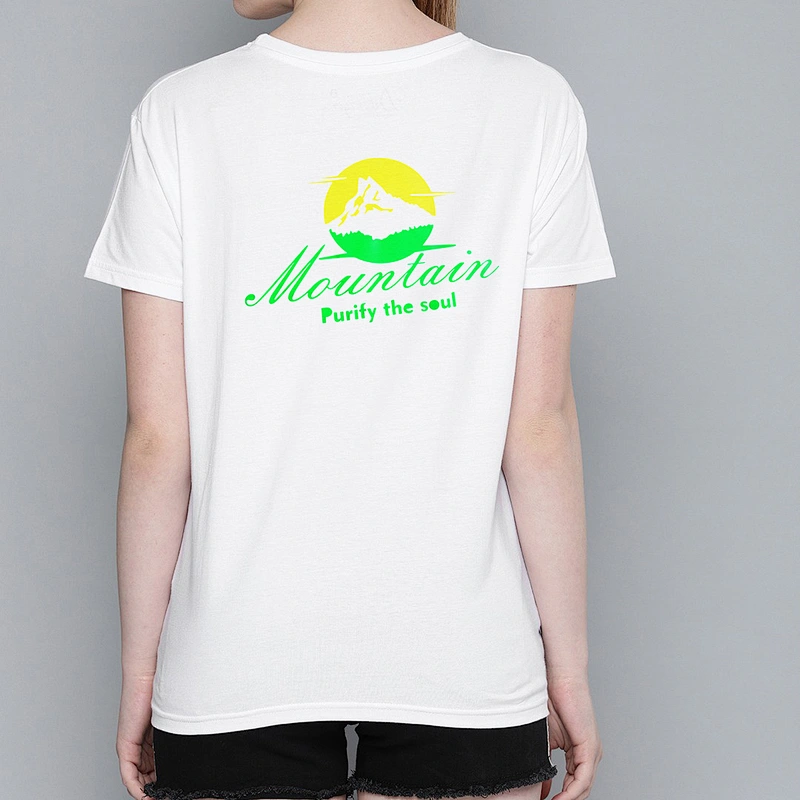 MOQ1pcs High Quality  Outdoor Logo Heat Transfer Vinyl Oversize Cotton T Shirt
