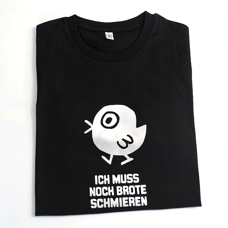 MOQ 1Pcs Wholesale  Customizable Logo Cute Chicks Pattern Summer Round Neck Short Sleeve Women T Shirt
