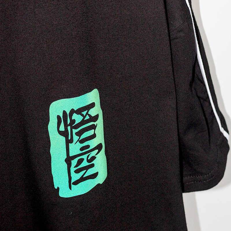 Wholesale Customizable Wukong Discoloration Pattern Short Sleeve T Shirt