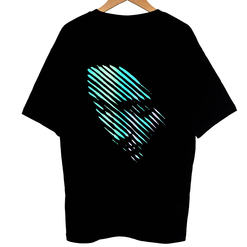 Wholesale Customizable Discoloration 3D Girl Face Logosummer Tshirts 2021 For Men