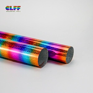 htv pu printable film customized available easy weed flashing rainbow heat transfer vinyl on t shirt