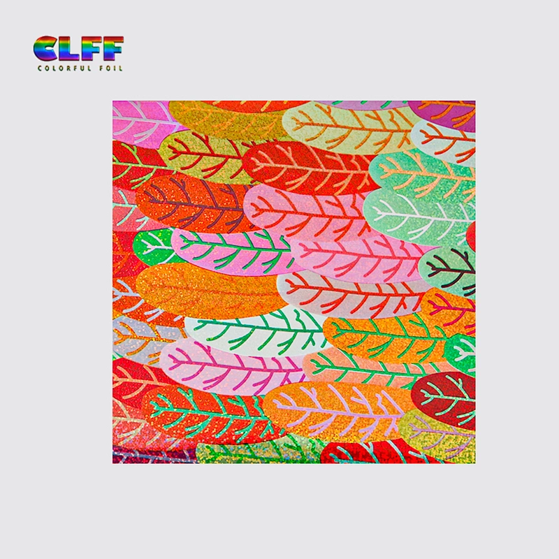 Factory Price High-Quality Customize Glitter Fashion Plant Pattern Heat Transfer Printing Film Patterns