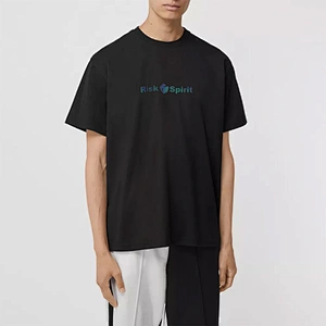 MOQ 1Pcs Hip Hop Top Oversize Femme Summer Clothes Heat Transfer Vinyl Rainbow Black Reflective Pattern T Shirt